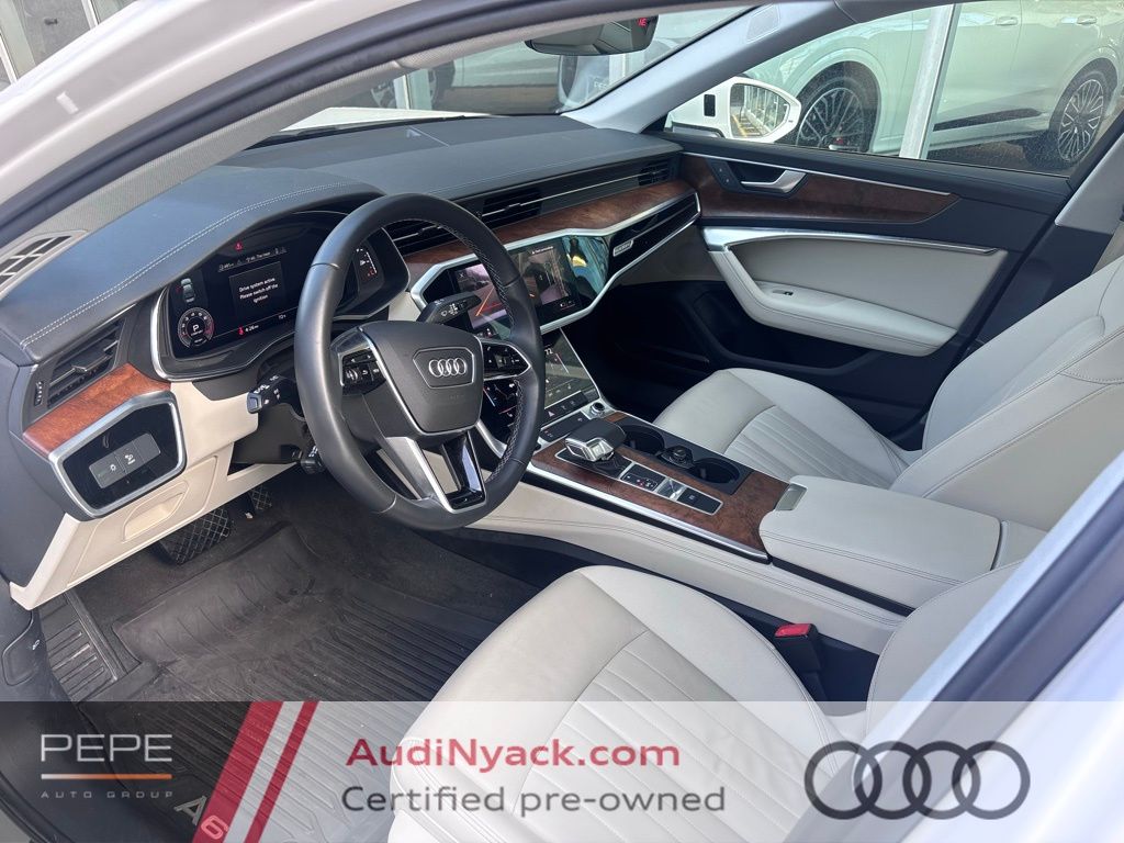 Certified Used 2023 White Audi Premium Plus image 10