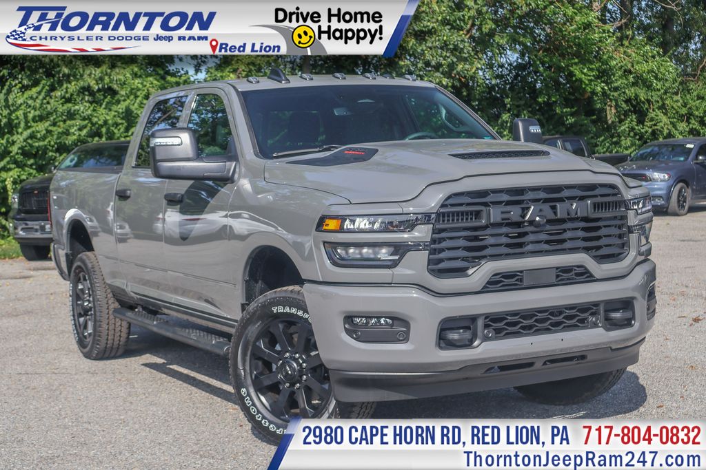 Ceramic Gray Clearcoat 2026 RAM 2500 Pickup Truck Four-Wheel Drive 8-Speed Automatic