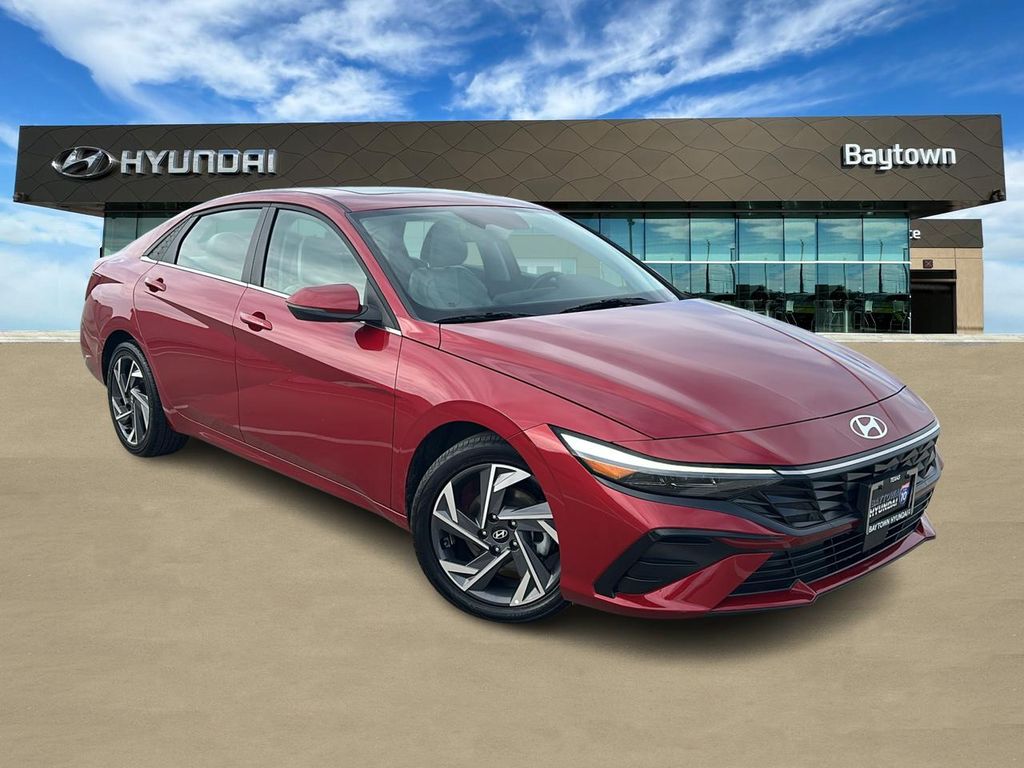 2025 Hyundai Elantra Limited Red at Emmons Autoplex