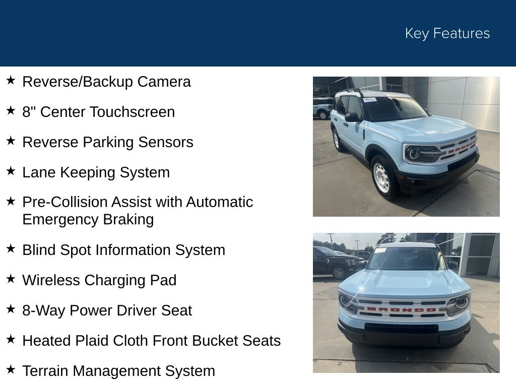 2024 Ford Bronco Sport Heritage