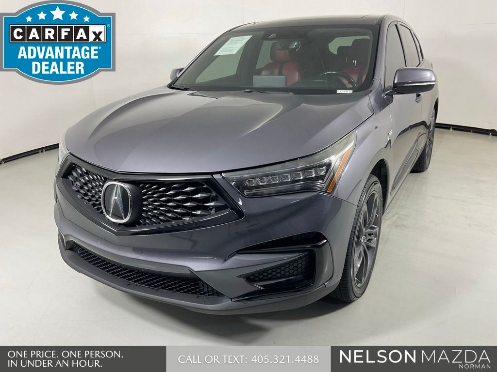 Gray 2021 Acura RDX SUV / Crossover Front-Wheel Drive Automatic