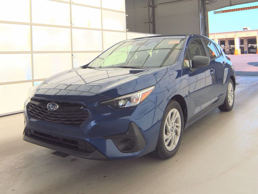 Sapphire Blue Pearl 2025 Subaru Impreza Wagon All-Wheel Drive Continuously Variable Transmission