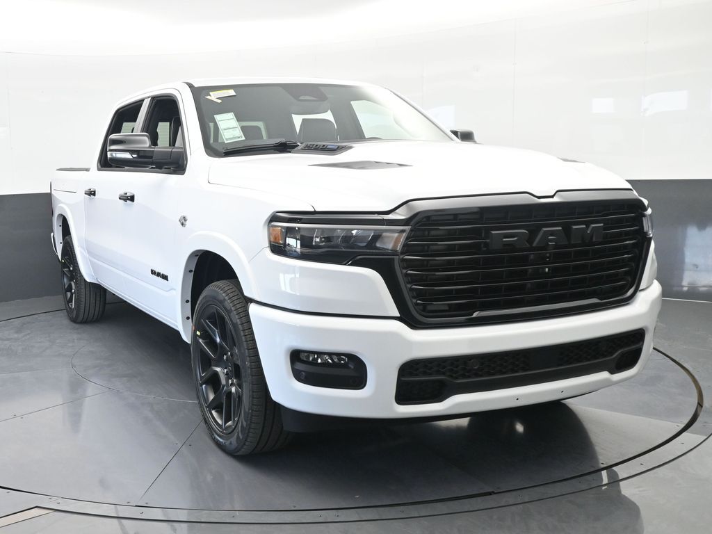 New 2026 Bright White Clearcoat Ram Laramie image 9