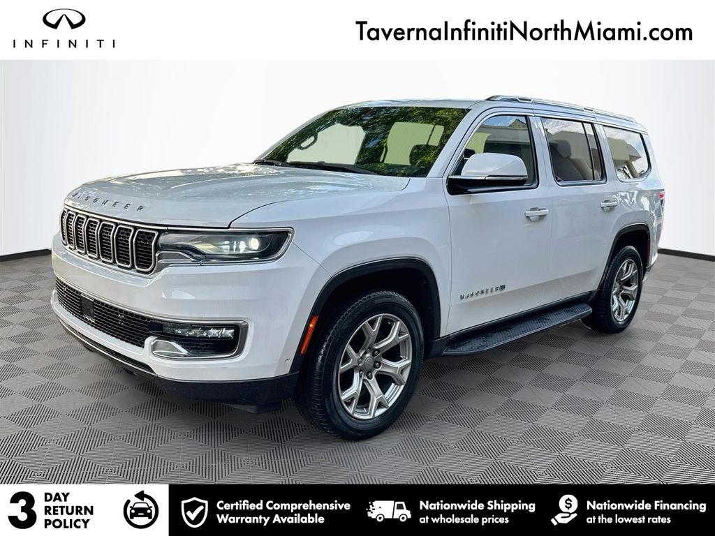 Bright White Clearcoat 2022 Jeep Wagoneer SUV / Crossover 4X2 8-Speed Automatic