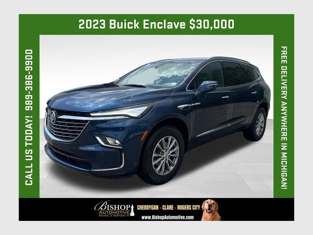Emperor Blue Metallic 2023 Buick Enclave SUV / Crossover Front-Wheel Drive 9-Speed Automatic