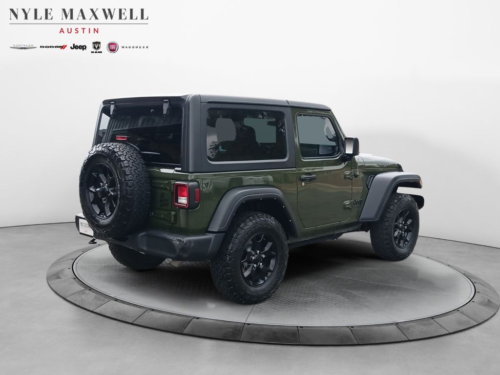 Used Car 2021 Jeep Wrangler  Willys For Sale Under $25,000 In Austin, Texas