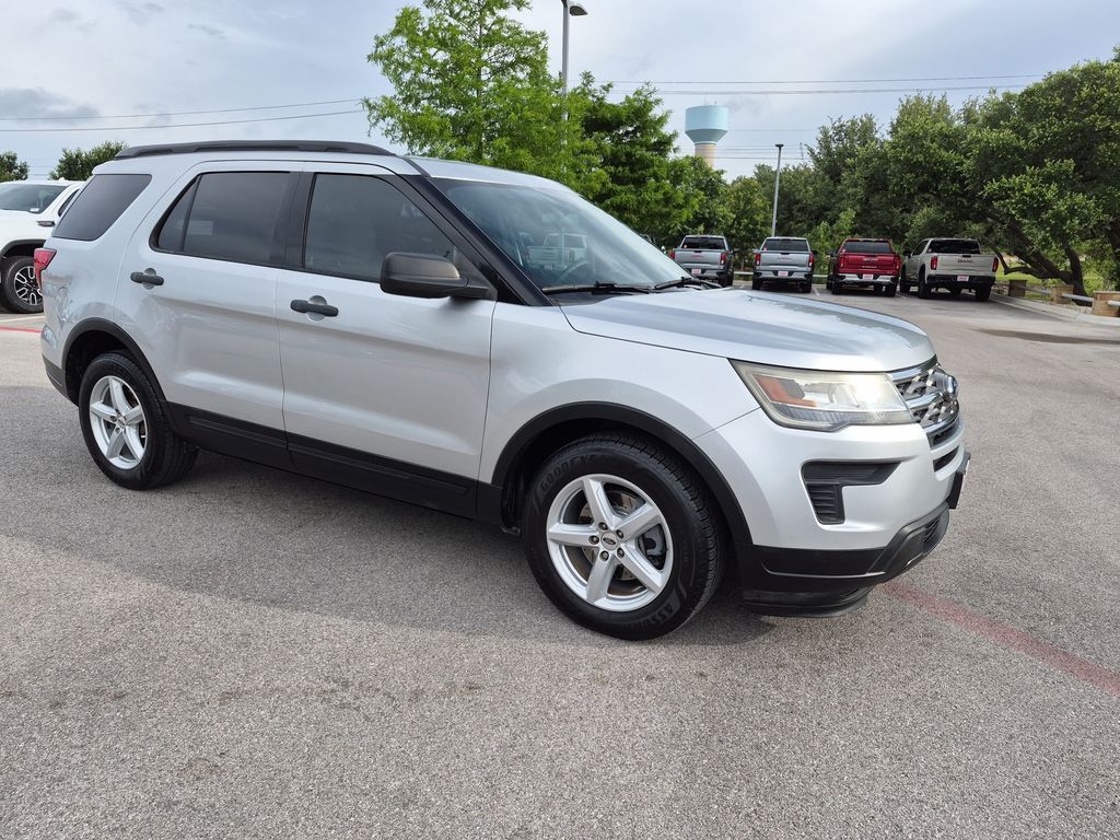 Ingot Silver 2018 Ford Explorer Base SUV / Crossover Front-Wheel Drive 6-Speed Automatic