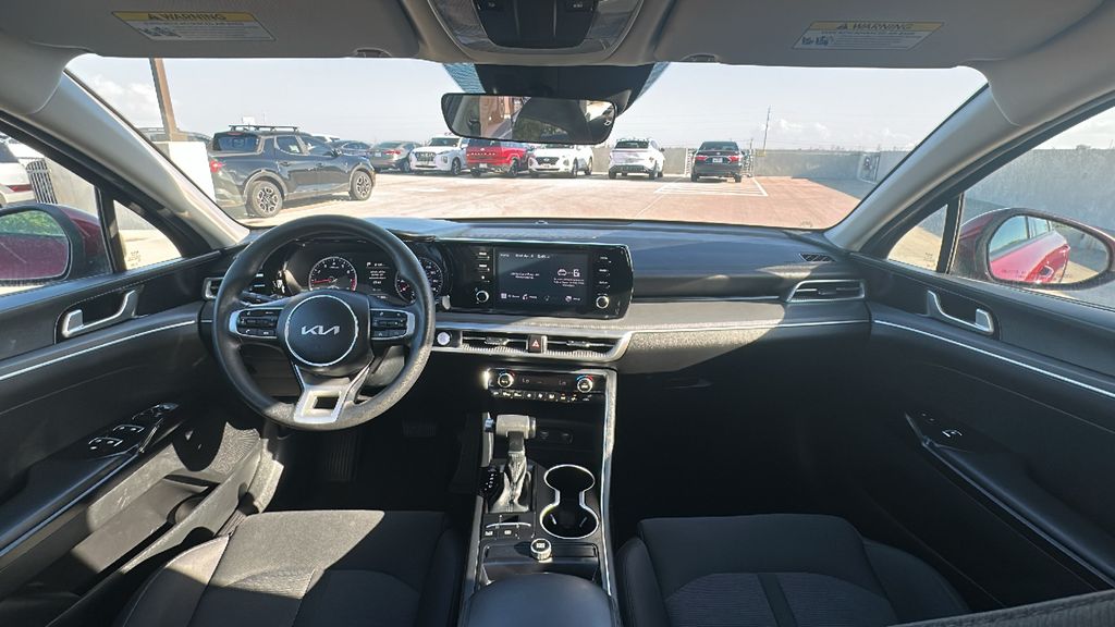 2023 Kia K5 LXS Red at Classic Chevrolet Galveston