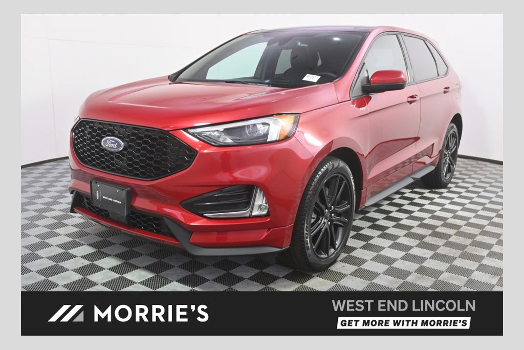 Rapid Red Metallic Tinted Clearcoat 2023 Ford Edge SUV / Crossover All-Wheel Drive 8-Speed Automatic