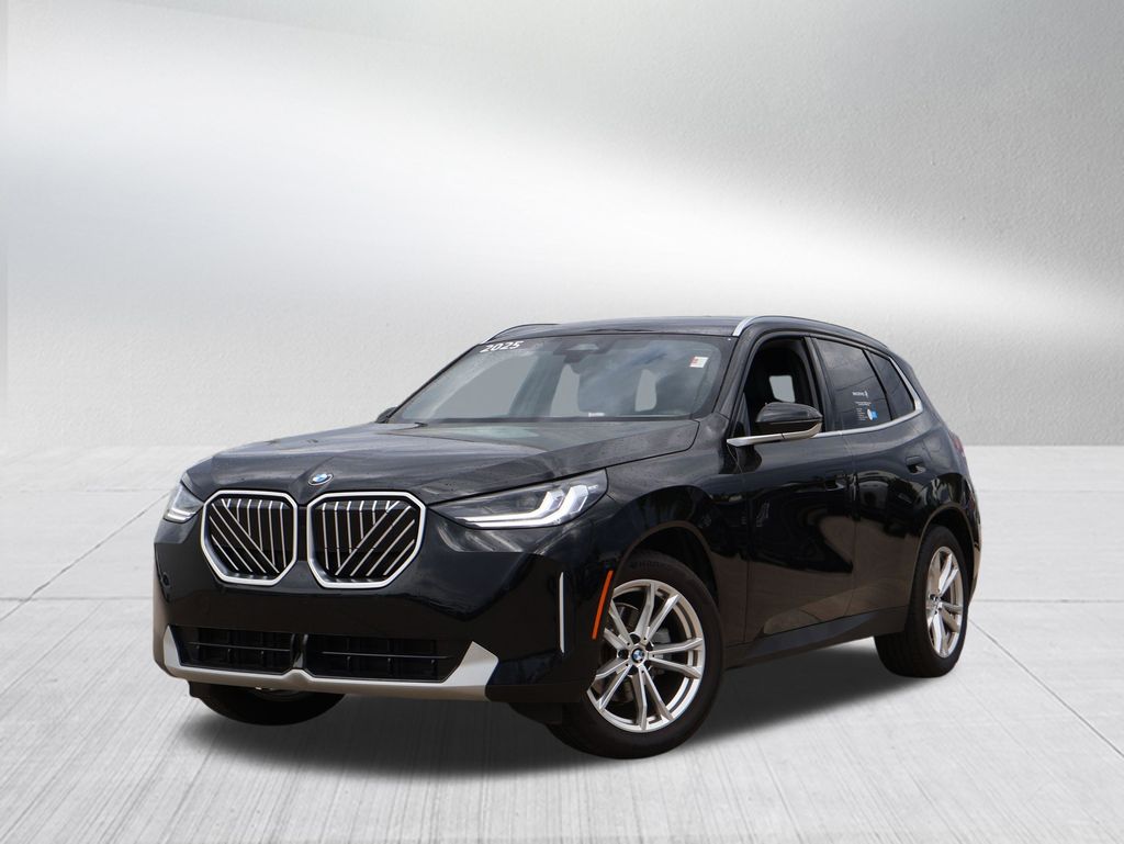 Black Sapphire Metallic 2025 BMW X3 SUV / Crossover All-Wheel Drive 8-Speed Automatic