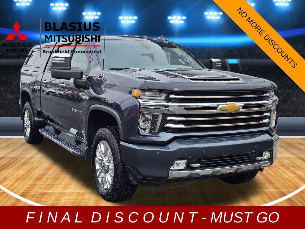 Shadow Gray Metallic 2020 Chevrolet Silverado 2500HD High Country Crew Cab 4WD Pickup Truck Four-Wheel Drive Automatic