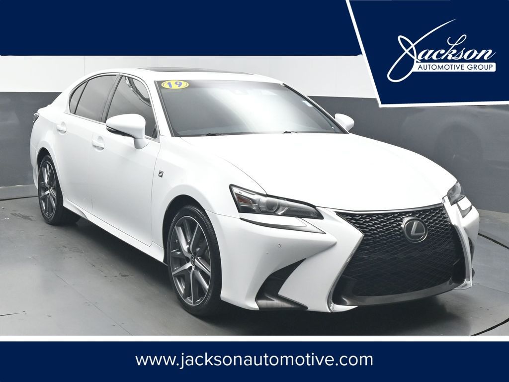 Ultra White 2019 Lexus GS 350 F Sport RWD Sedan Rear-Wheel Drive 8-Speed Automatic