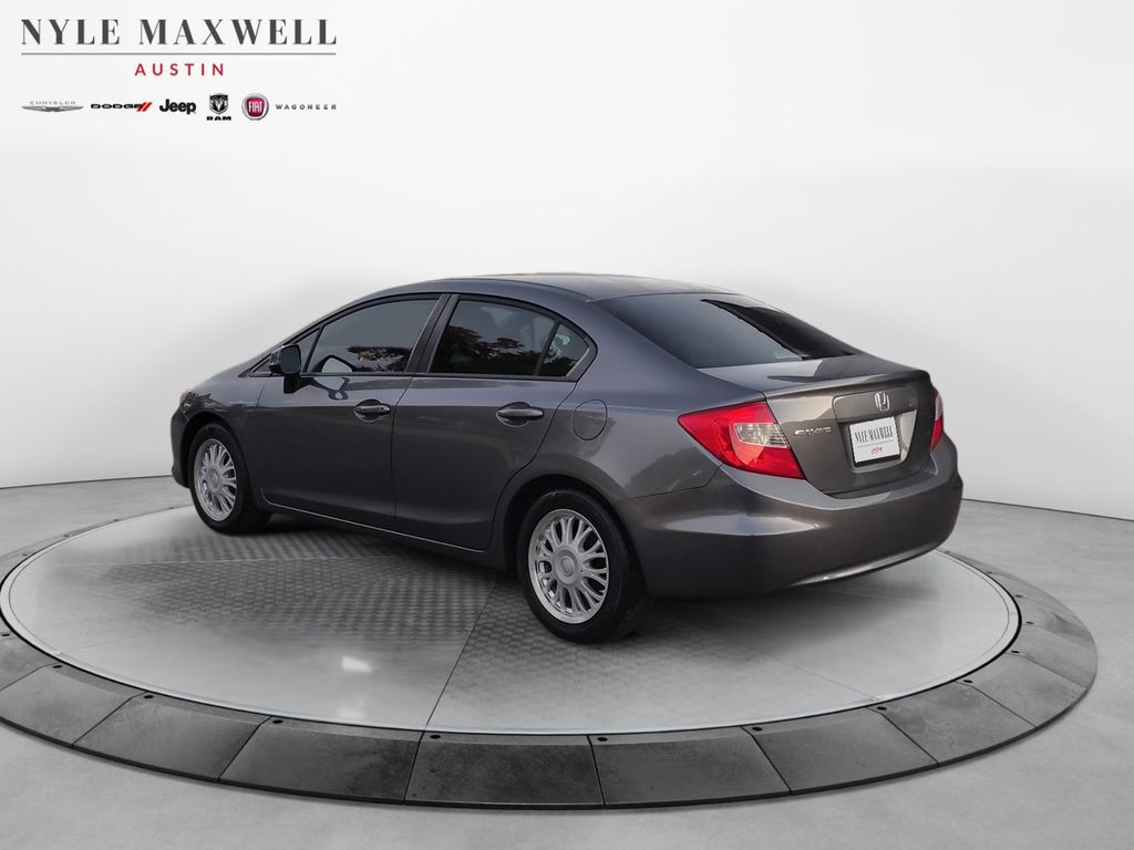 Used Car 2012 Honda Civic  Lx For Sale Under $10,000 In Austin, Texas