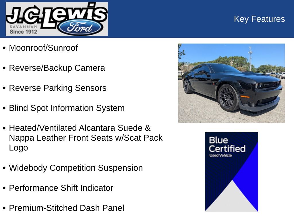 2021 Dodge Challenger R/T Scat Pack Widebody
