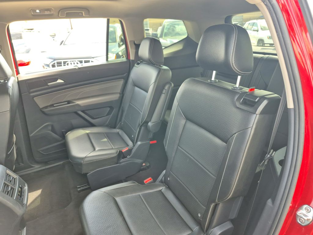 2022 Volkswagen Atlas 3.6L V6 SE w/Technology Red at DeMontrond Auto Country