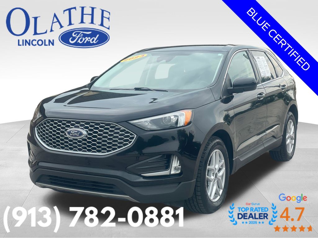 Agate Black Metallic 2023 Ford Edge SUV / Crossover All-Wheel Drive 8-Speed Automatic