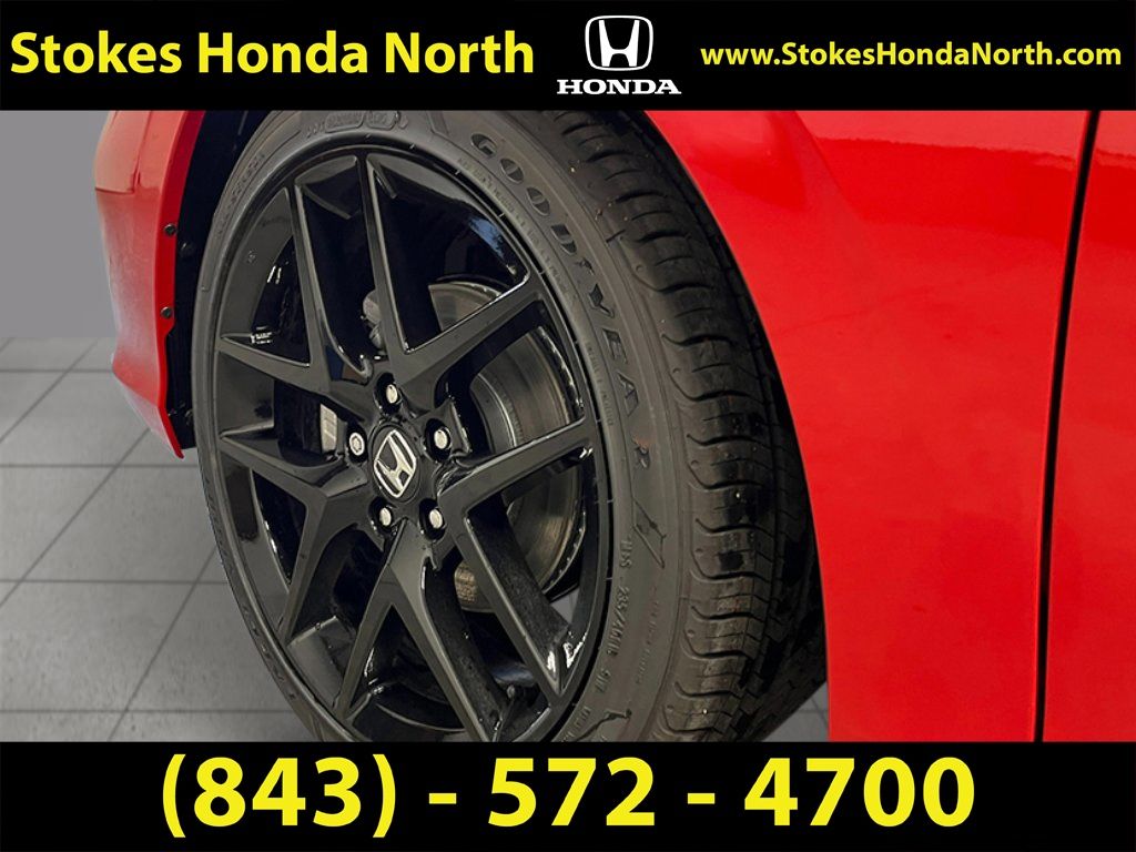 2026 Honda Civic Sport Red at Stokes Honda North