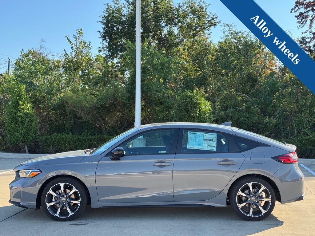 2026 Honda Civic Hybrid Sport Touring Gray at Community Honda