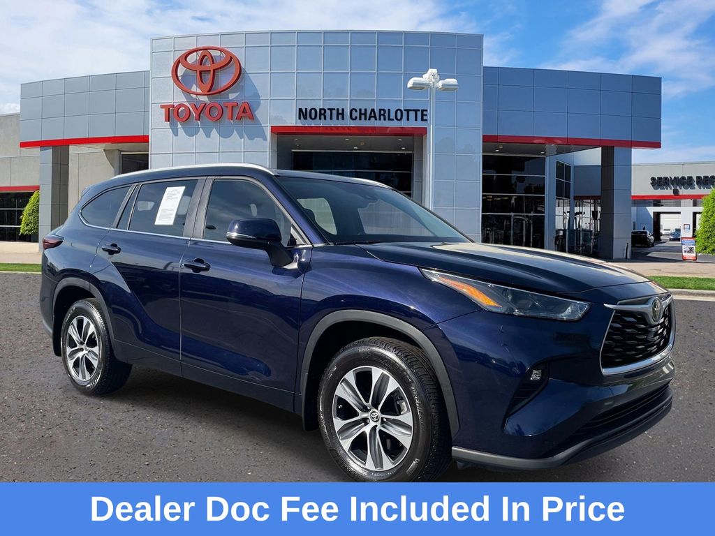 Blueprint 2024 Toyota Highlander XLE FWD SUV / Crossover Front-Wheel Drive 8-Speed Automatic