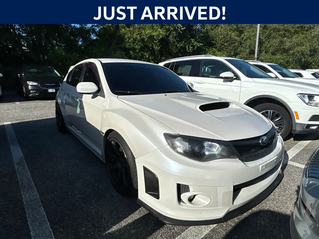 Satin White Pearl 2014 Subaru Impreza WRX Hatchback All-Wheel Drive 5-Speed Manual