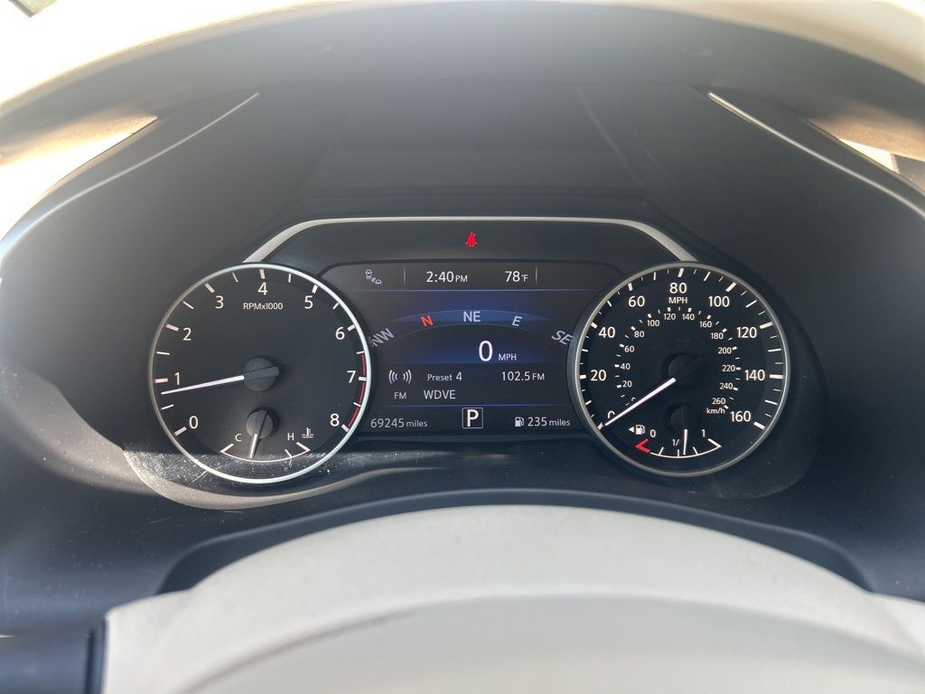 2018 Nissan Murano SL White at John Sisson Motors
