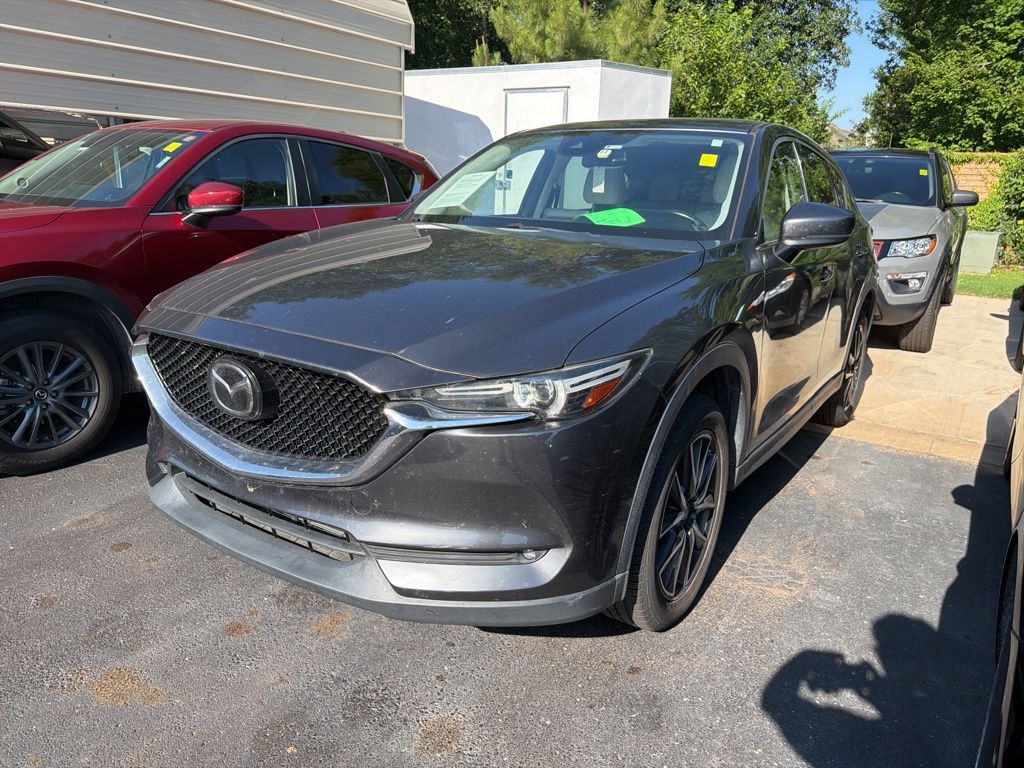 Machine Gray Metallic 2017 Mazda CX-5 Grand Touring AWD SUV / Crossover All-Wheel Drive 6-Speed Automatic