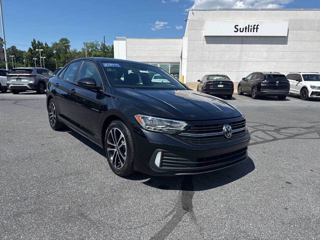2024 Volkswagen Jetta 1.5T Sport Black at Bob Ruth Ford