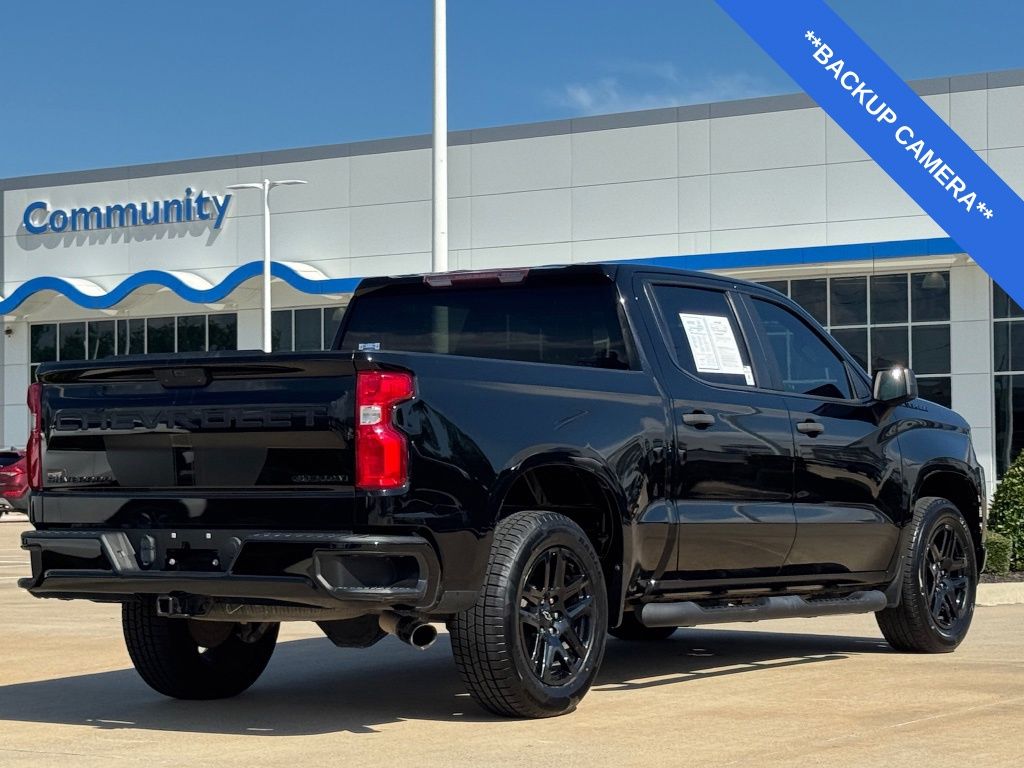2022 Chevrolet Silverado 1500 LTD Custom Black at DeMontrond Gulf Freeway