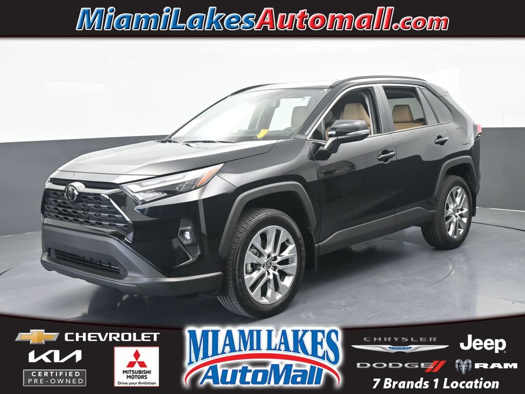 Midnight Black Metallic 2025 Toyota RAV4 SUV / Crossover Front-Wheel Drive 8-Speed Automatic