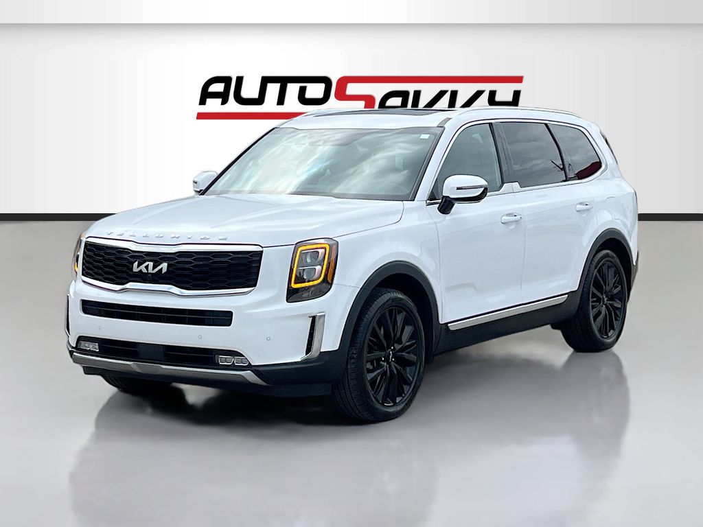 2022 Kia Telluride SX White at Community Kia