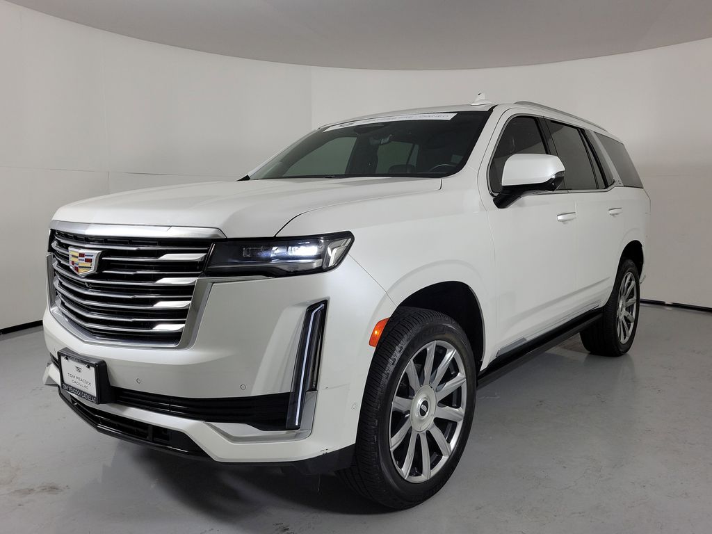 2023 Cadillac Escalade Premium Luxury Platinum White at Tom Peacock Cadillac