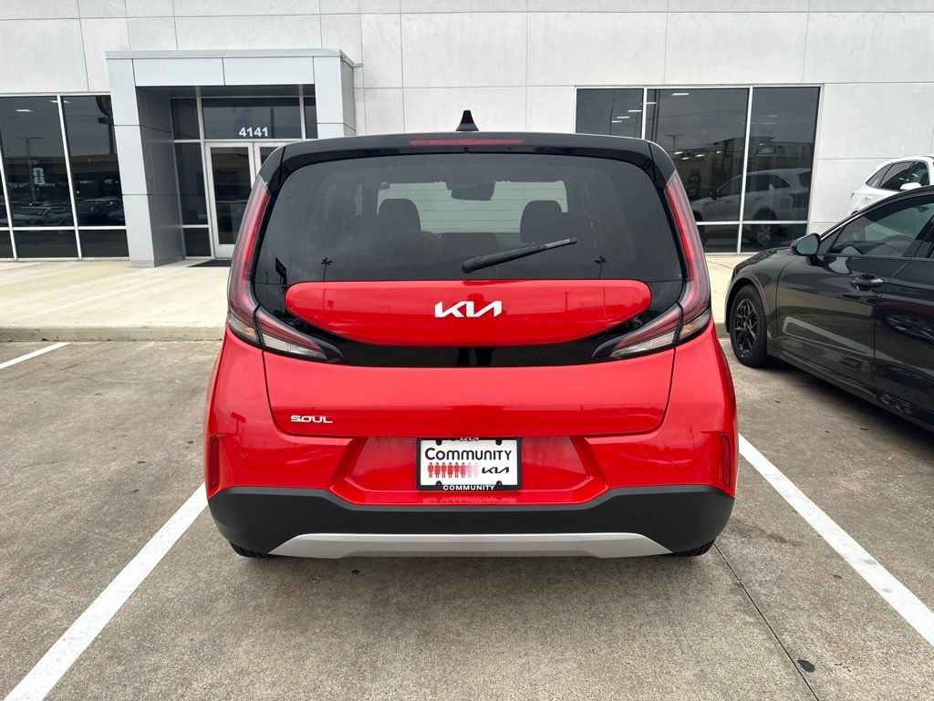 2025 Kia Soul LX Red at Community Kia