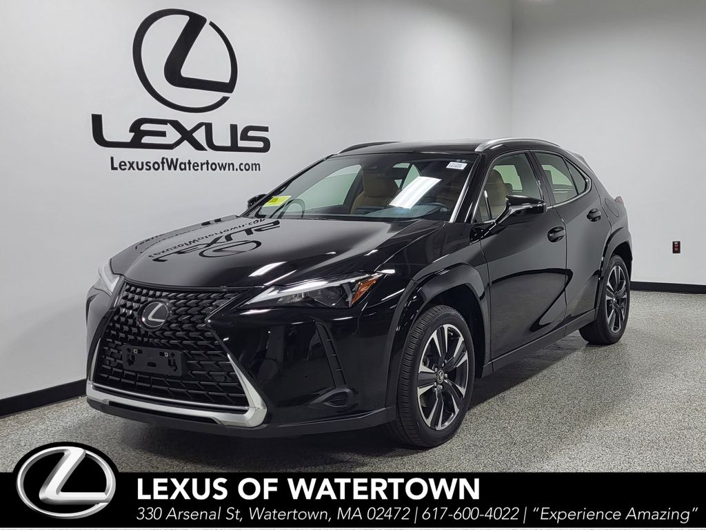 Black (Obsidian) 2023 Lexus UX Hybrid SUV / Crossover All-Wheel Drive Continuously Variable Transmission