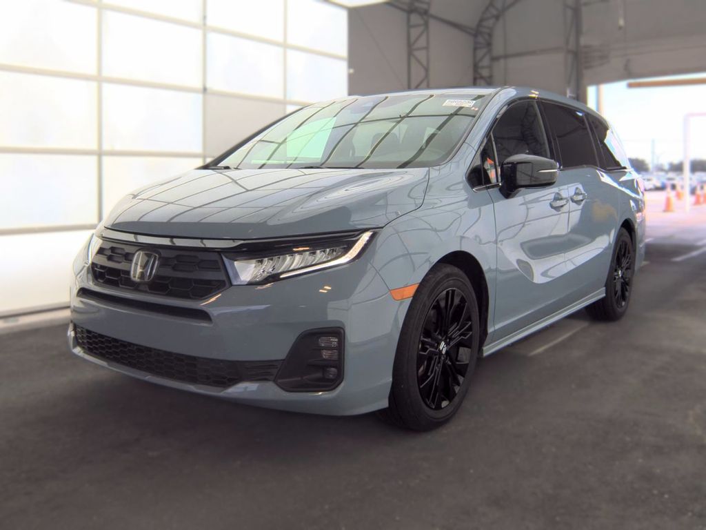 Gray 2025 Honda Odyssey Minivan Front-Wheel Drive Automatic