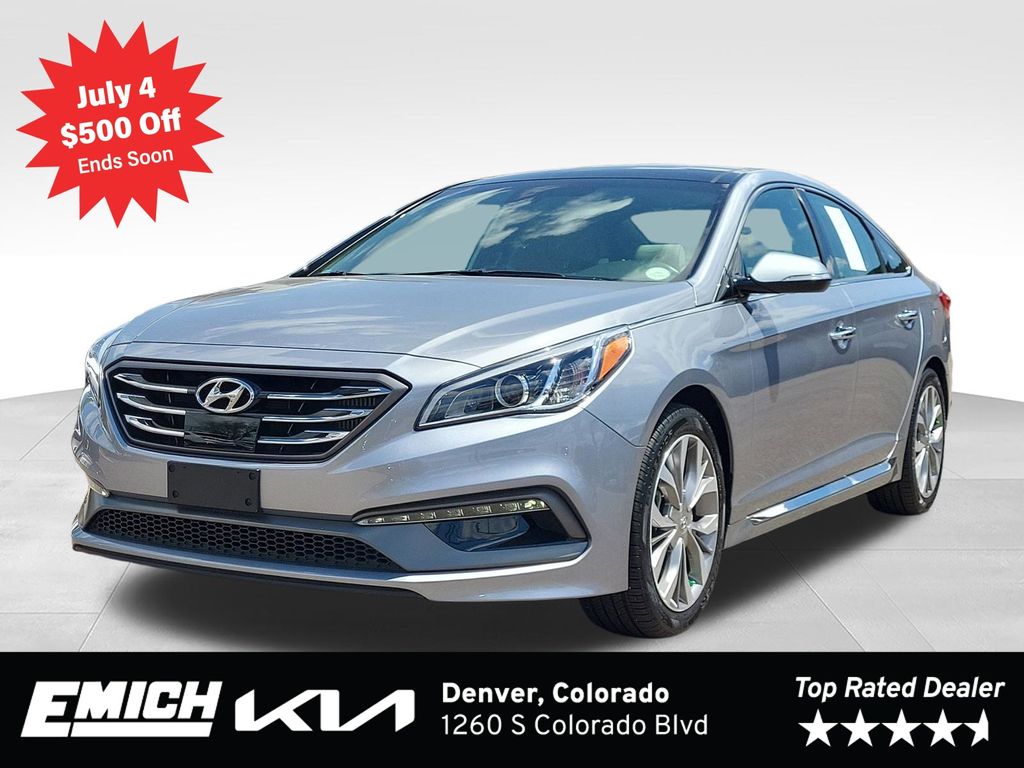 Shale Gray Metallic 2017 Hyundai Sonata Sedan Front-Wheel Drive 6-Speed Automatic
