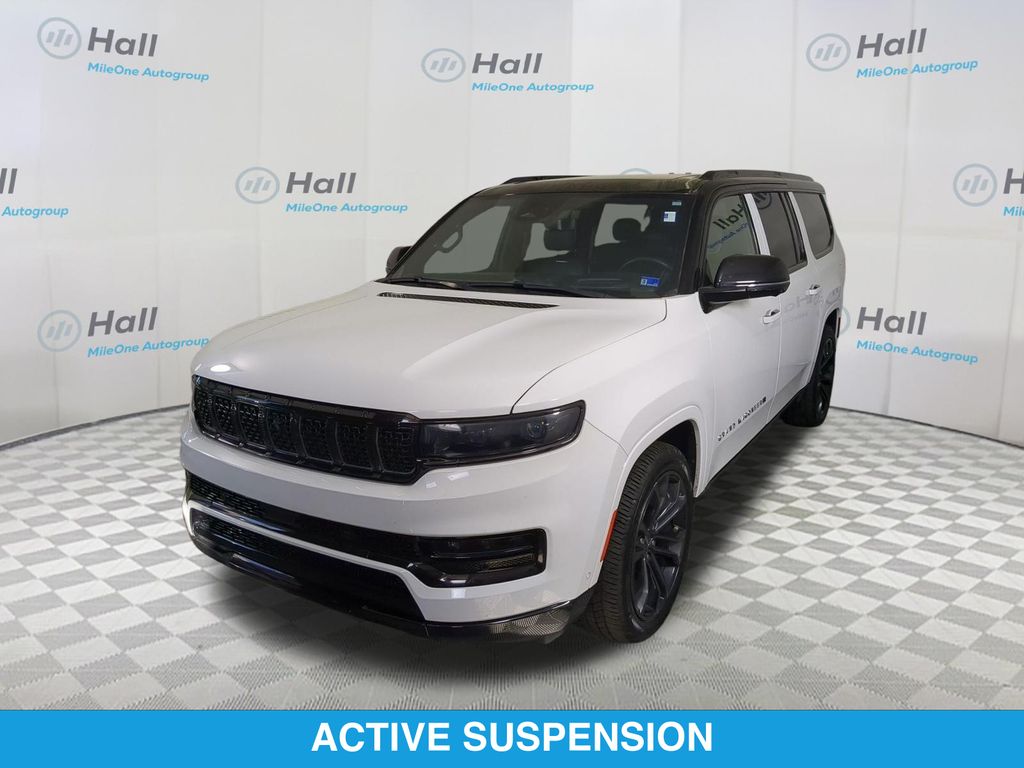 Bright White Clearcoat 2024 Jeep Grand Wagoneer L Obsidian 4WD SUV / Crossover Four-Wheel Drive 8-Speed Automatic