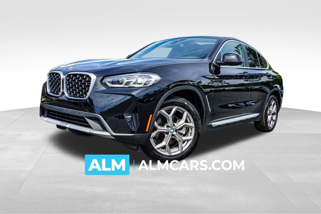 Black Sapphire Metallic 2025 BMW X4 SUV / Crossover All-Wheel Drive 8-Speed Automatic