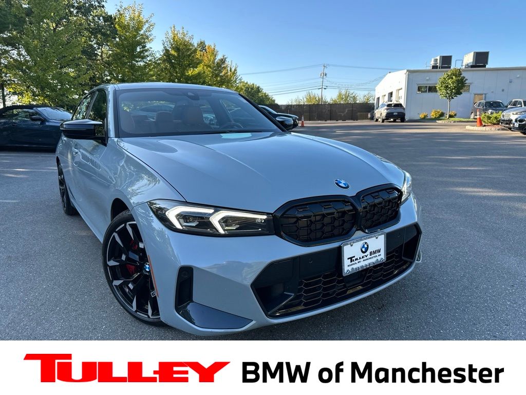 Gray (Brooklyn Grey Metallic) 2025 BMW 3 Series Sedan All-Wheel Drive 8-Speed Automatic