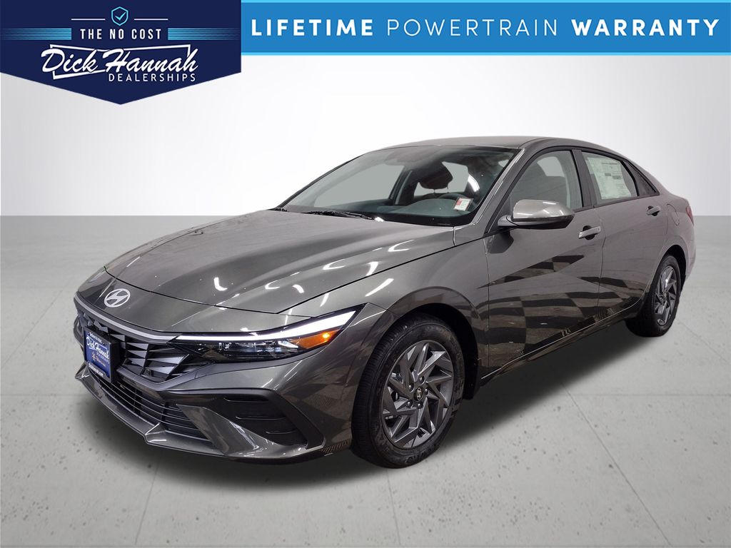 Dick Hannah Dealerships - 2025 Hyundai Elantra Hybrid Blue For Sale in Vancouver, WA