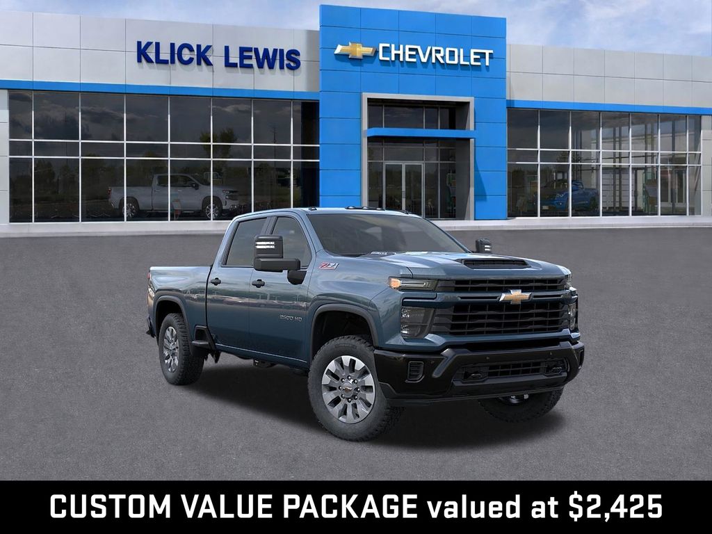 2026 Chevrolet Silverado 2500HD Custom Blue at Luther Ford