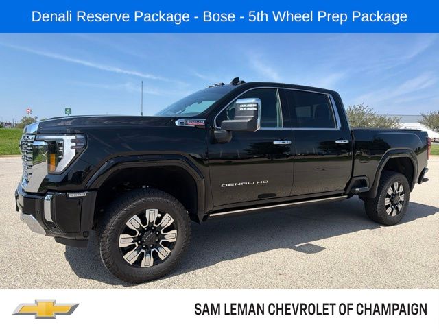 Onyx Black 2024 GMC Sierra 3500HD Pickup Truck Four-Wheel Drive Automatic