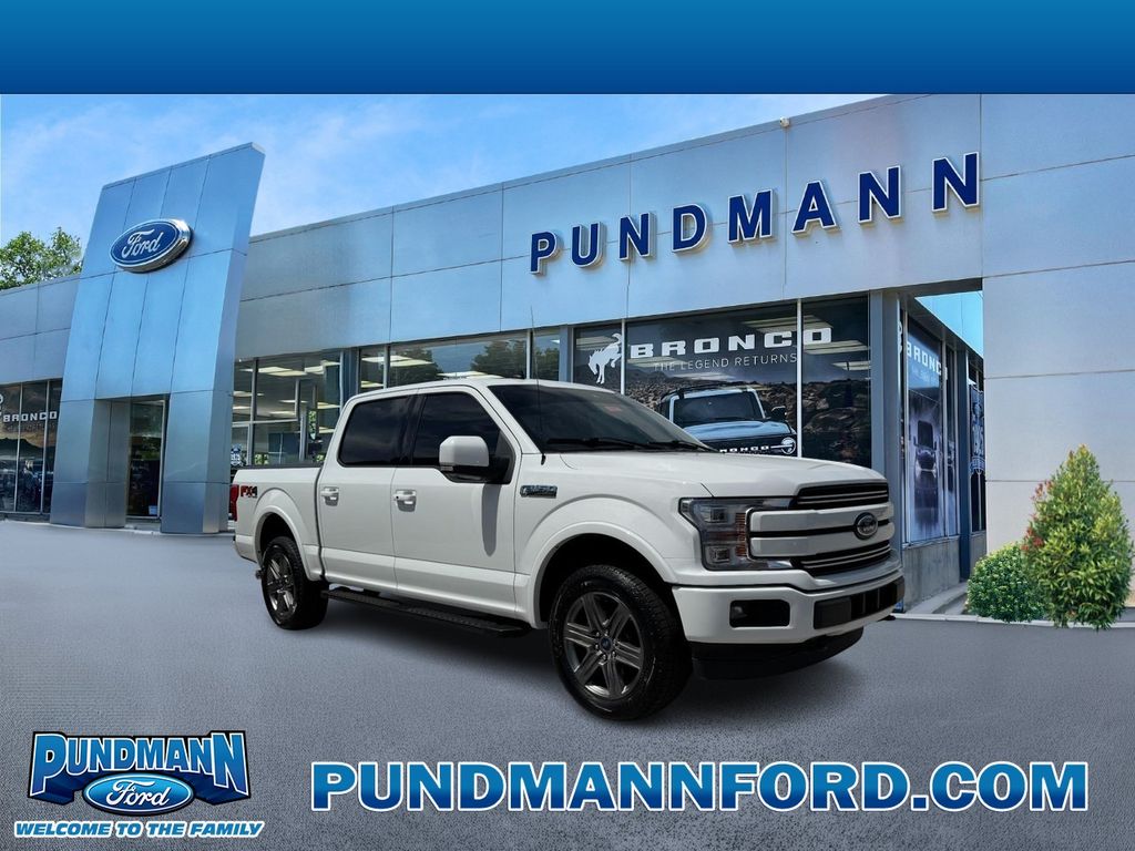 Oxford White 2020 Ford F-150 Pickup Truck Four-Wheel Drive Automatic