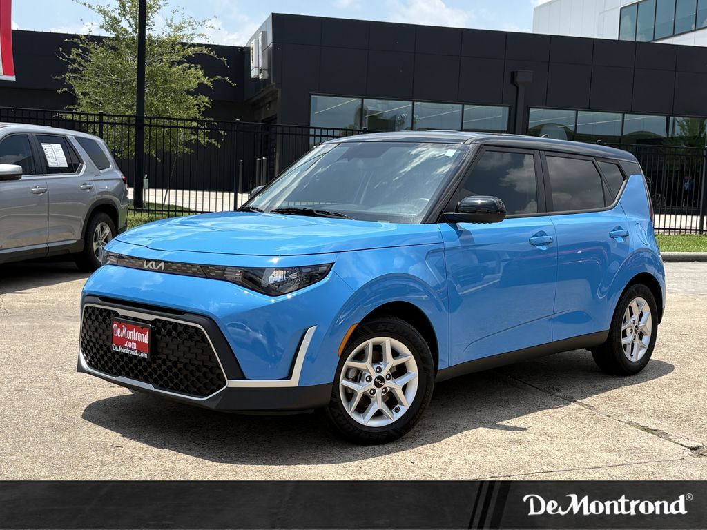 2024 Kia Soul S Blue at Shottenkirk Kia Fort Bend