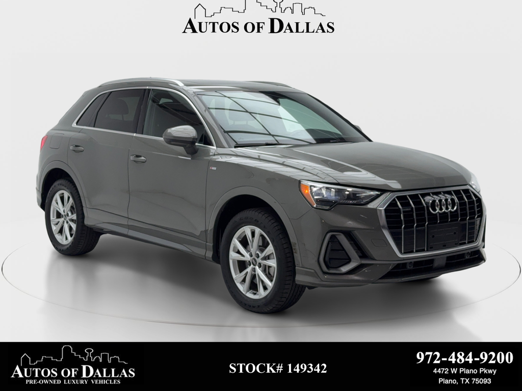 Gray 2022 Audi Q3 SUV / Crossover All-Wheel Drive 8-Speed Automatic