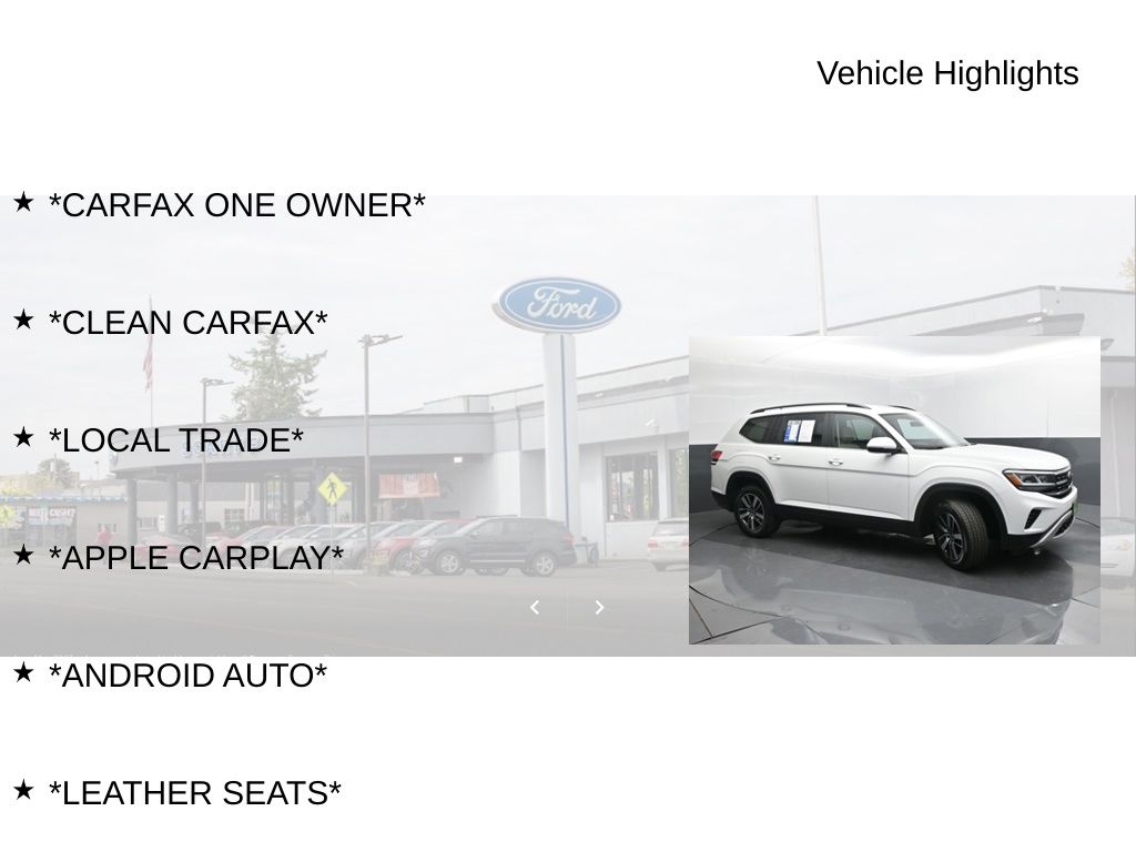 2022 Volkswagen Atlas 2.0T SE