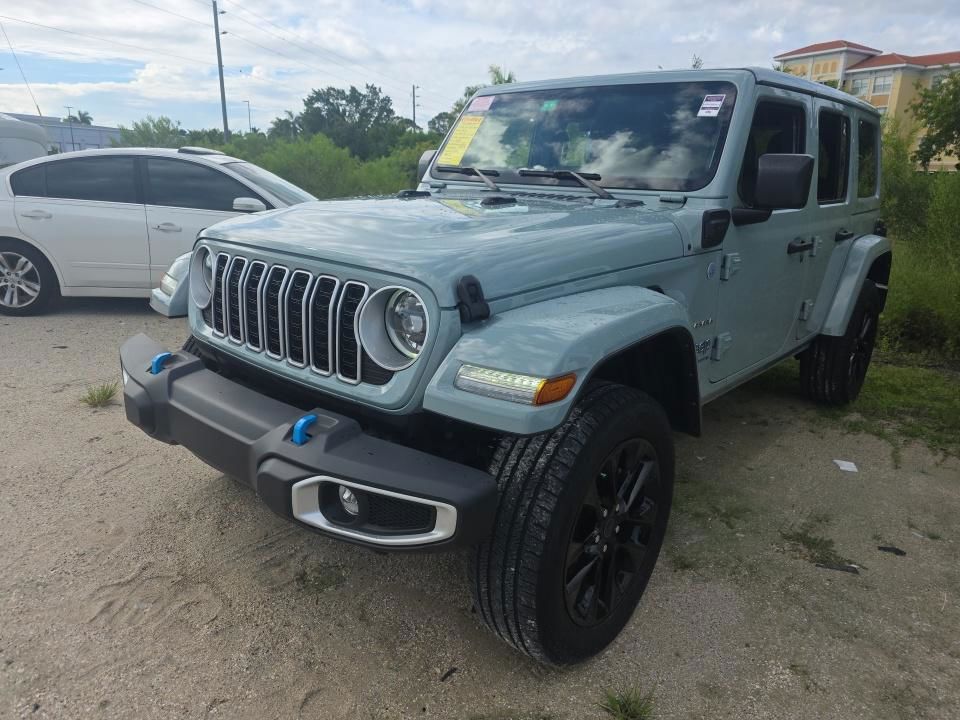 Earl Clearcoat 2024 Jeep Wrangler 4xe SUV / Crossover Four-Wheel Drive 8-Speed Automatic