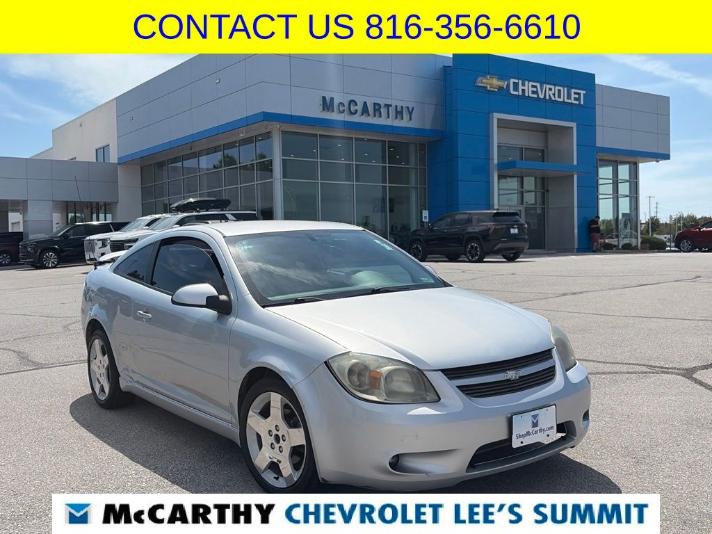 Silver Ice Metallic 2010 Chevrolet Cobalt Coupe Front-Wheel Drive 4-Speed Automatic Overdrive