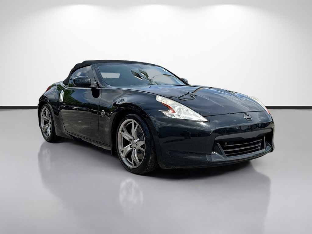 Gray (Magnetic Black) 2012 Nissan 370Z Roadster Touring Convertible Rear-Wheel Drive 7-Speed Automatic