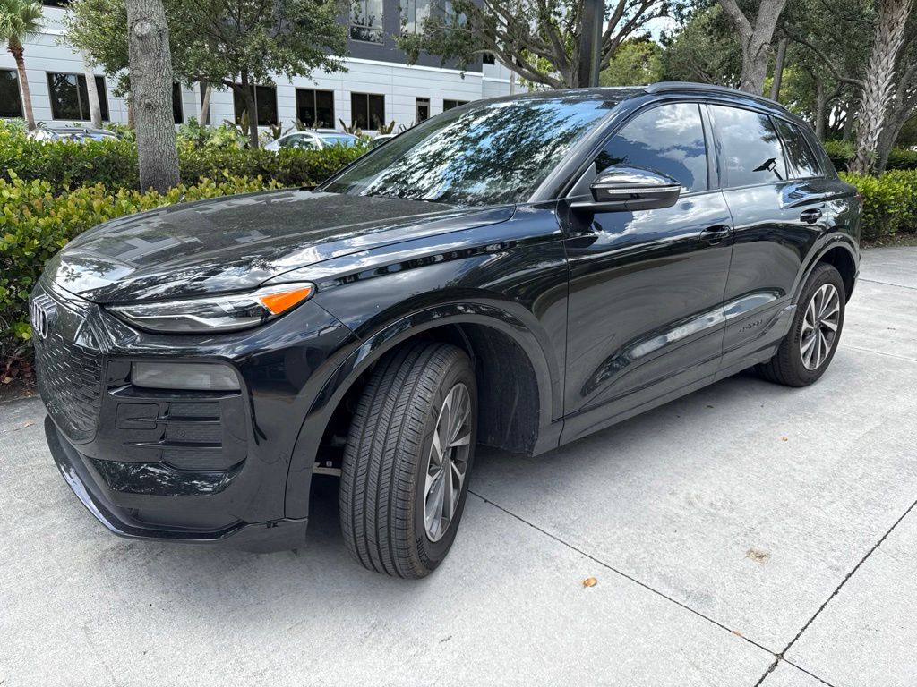 Mythos Black Metallic 2025 Audi Q6 e-tron SUV / Crossover All-Wheel Drive Automatic