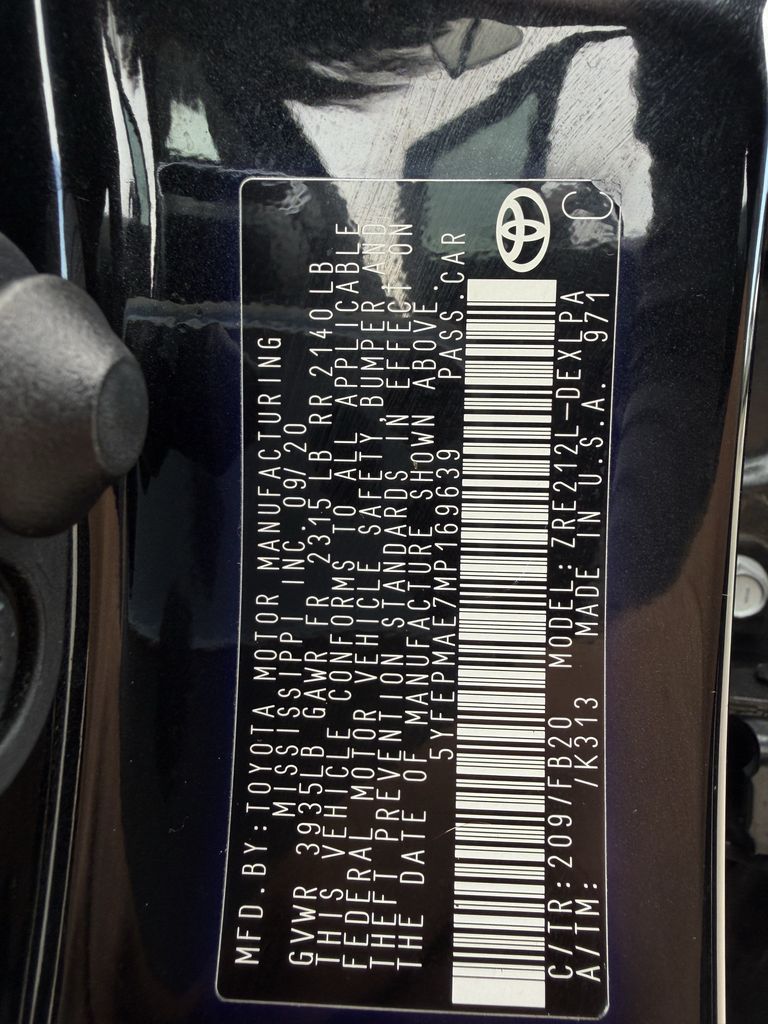 Used 2021 Toyota Corolla Sedan
